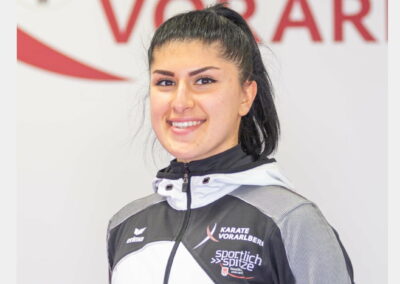 Dilek Saygin, Kampfrichterin des Karate Landesverbands Wien